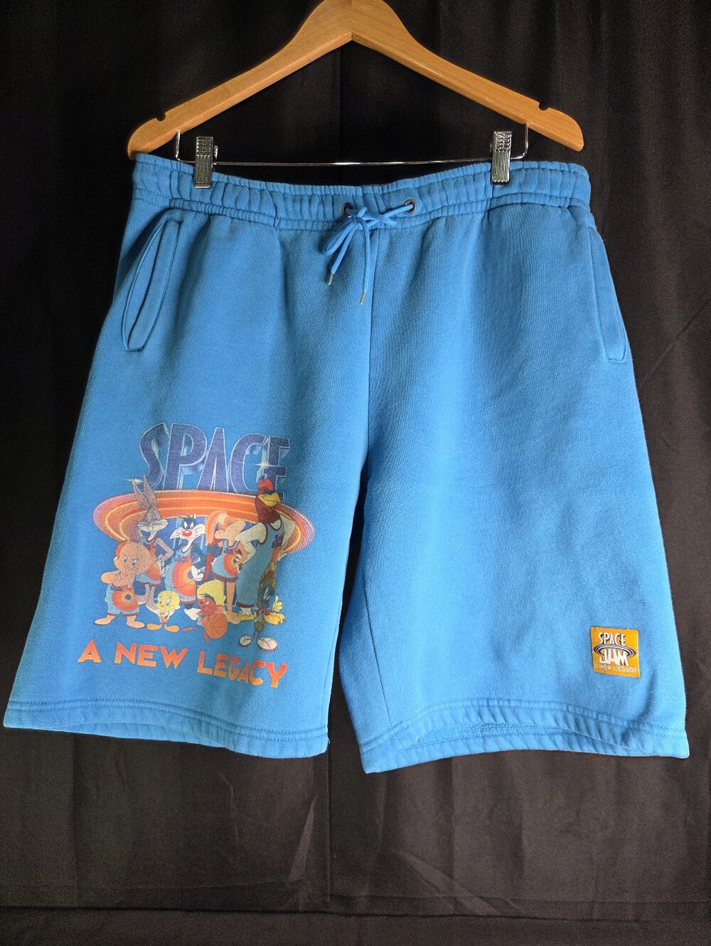2XL Space Jam Toon Squad Fleece Shorts